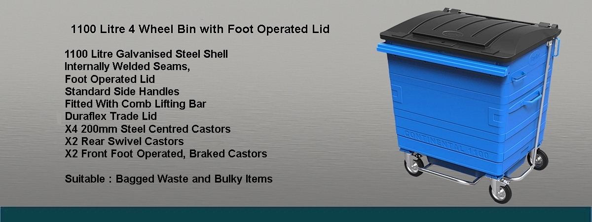 DJERS 1100 FOOT OPERATED LID